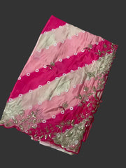 PINK LAHARIYA SAREE