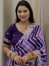 ZIG-ZAG LAHARIYA SAREE
