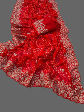 C*C BANDHANI SAREE