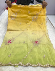 GOLD CRUSH SAREE