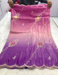 GOLD CRUSH SAREE