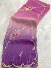 GOLD CRUSH SAREE