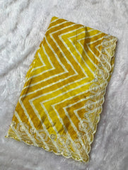 ZIG-ZAG LAHARIYA SAREE