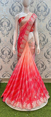 LAHARIYA BANDHEJ SAREE