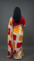 DIGITAL TIE PRINT SAREE