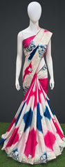DIGITAL TIE PRINT SAREE