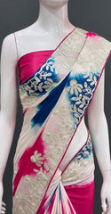 DIGITAL TIE PRINT SAREE