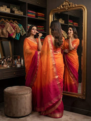 2D SHADED SAREE