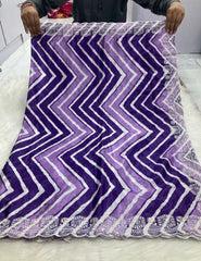 ZIG-ZAG LAHARIYA SAREE