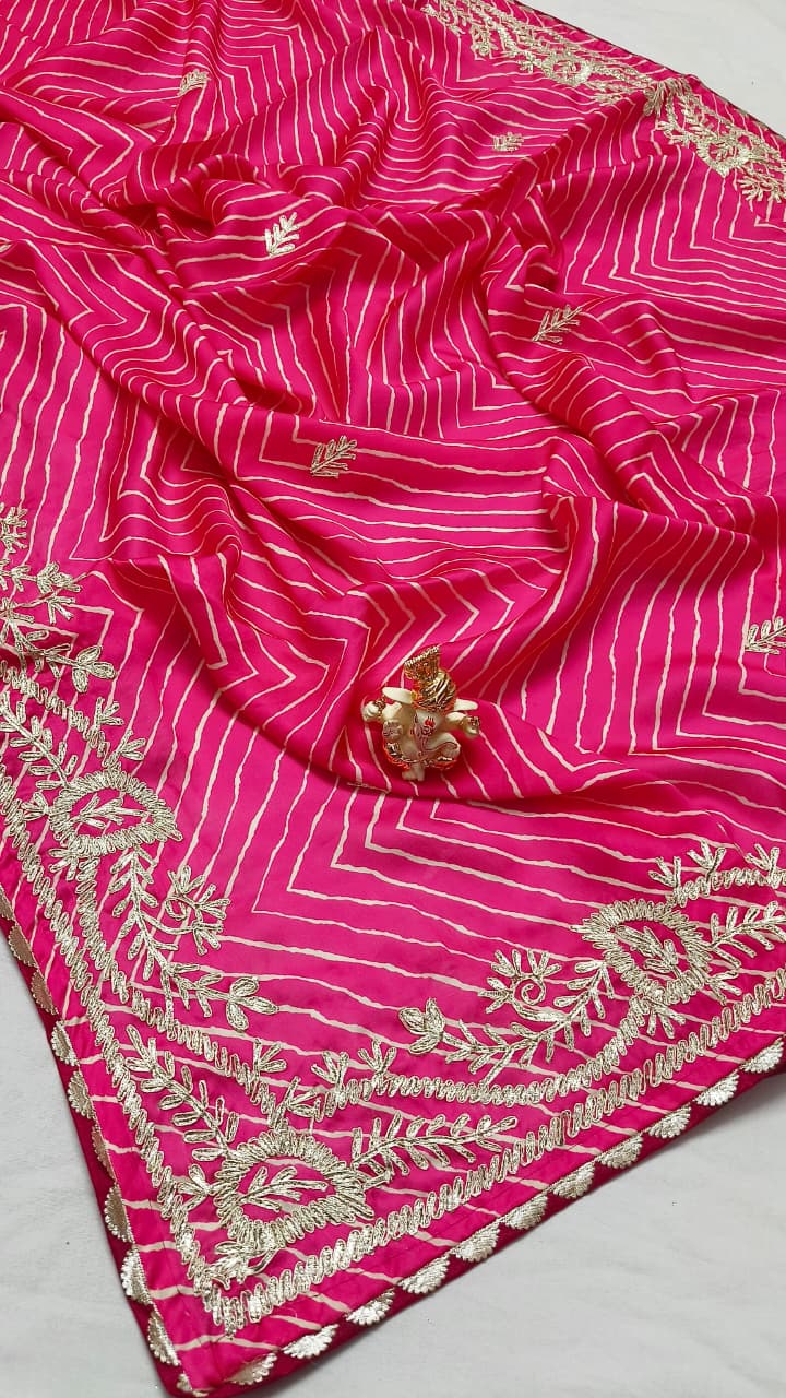 MULTI LAHARIYA SAREE